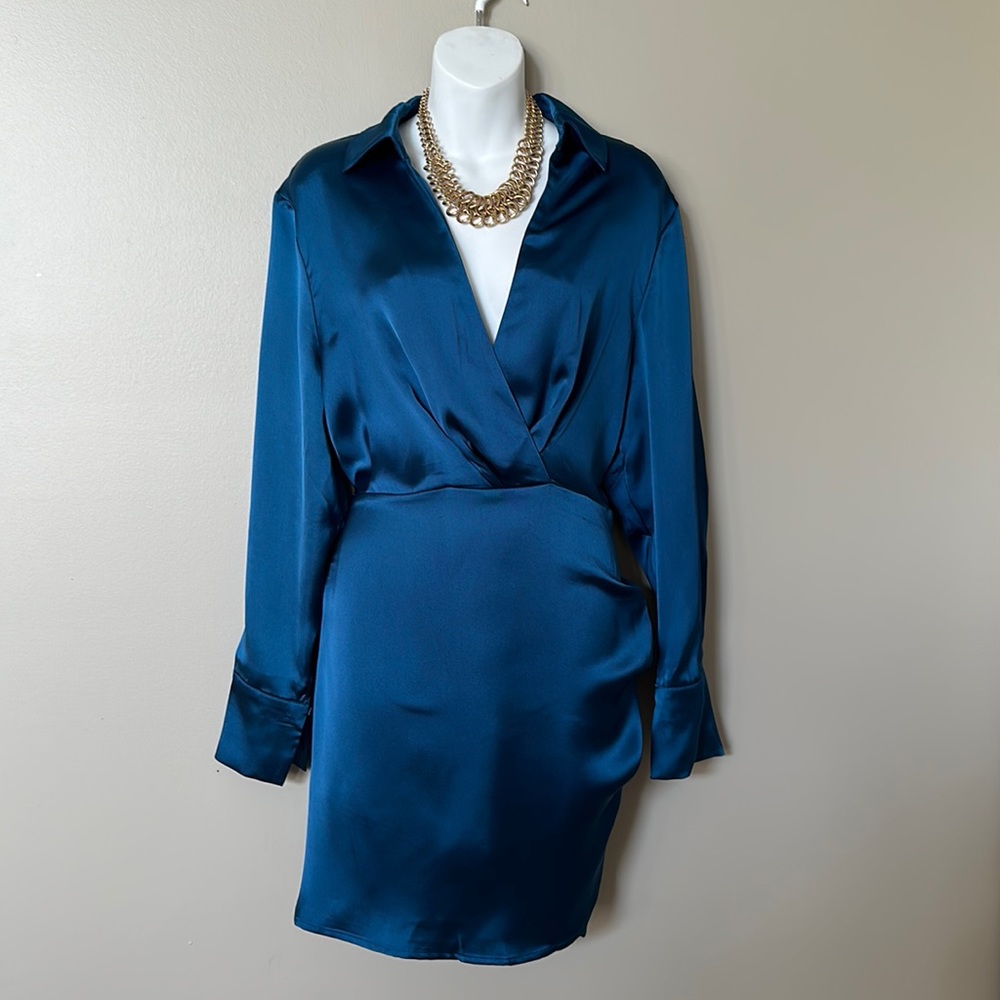 Blue dress